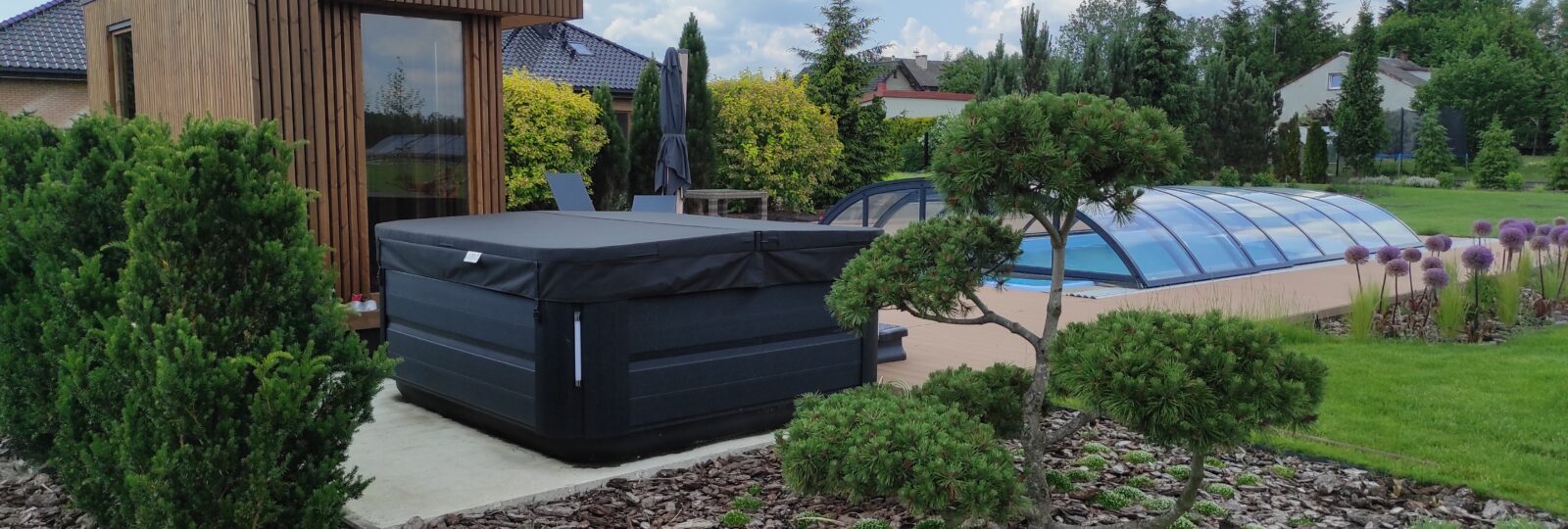 Strefa Spa w ogrodzie